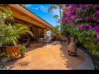 18 - Rear Garden Terrace with Private Gate to Common Pool