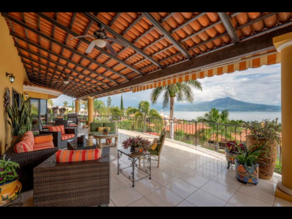 casa amal terraza casa principal