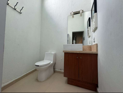 Vista completa del  baño