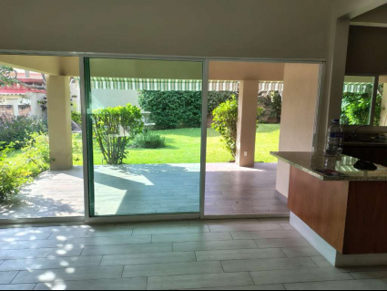vista terraza jardin