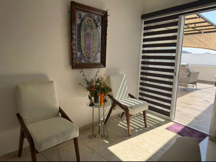 Entrada a la terraza