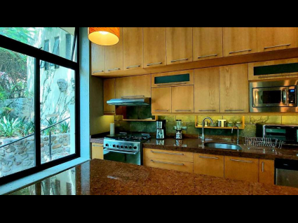 Vista completa de la cocina
