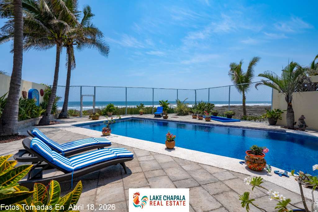 18 - Pool Terrace with Outdoor Shower and Private Beach Gate