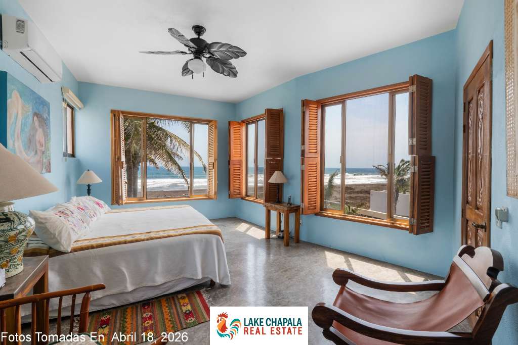 01 - Second Floor Master Suite with Ocena View