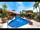 Brand new pool and Cabana:and second fountain 18jpg