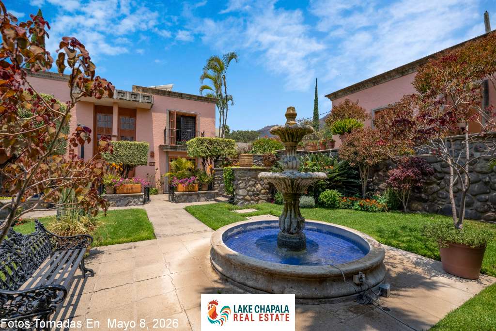 02 - Lush Manicured Gardens with Fountain