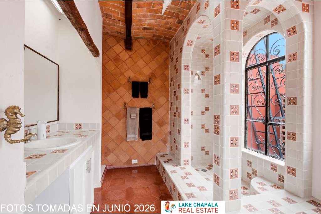 013 -Second Floor Master Bath with Roman Shower