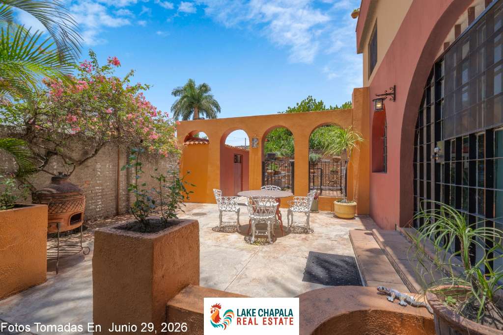 15 - Rear Courtyard with Kitchen Container Garden and room for a Pool