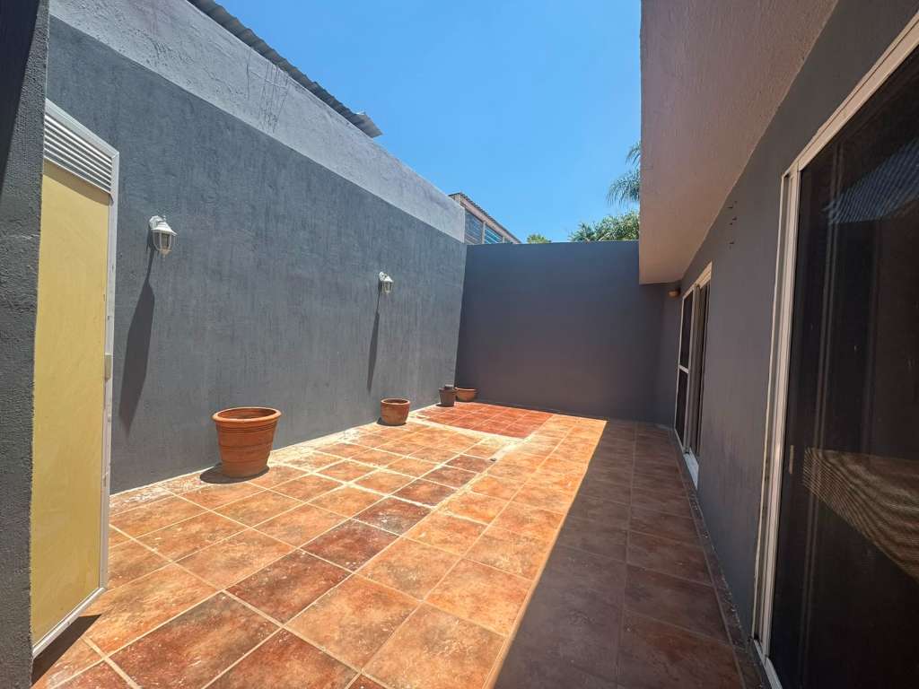 Patio trasero