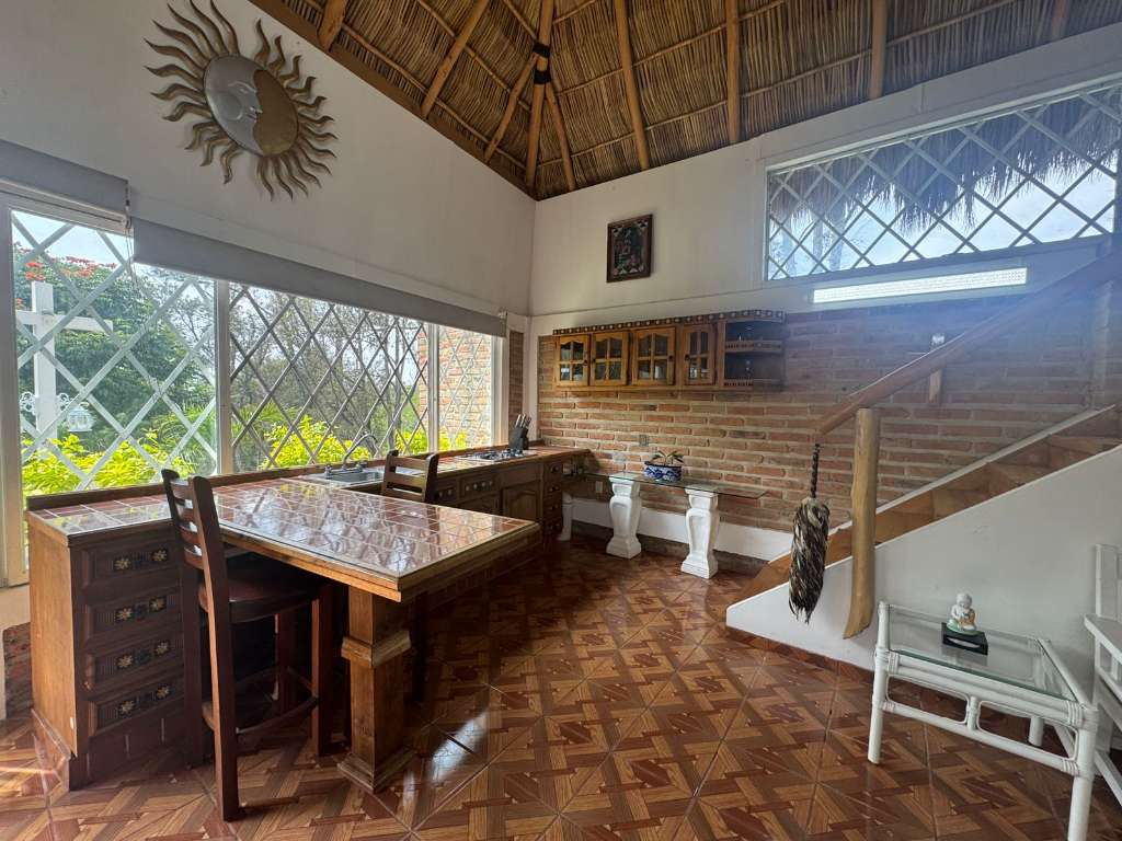 Vista completa de la cocina