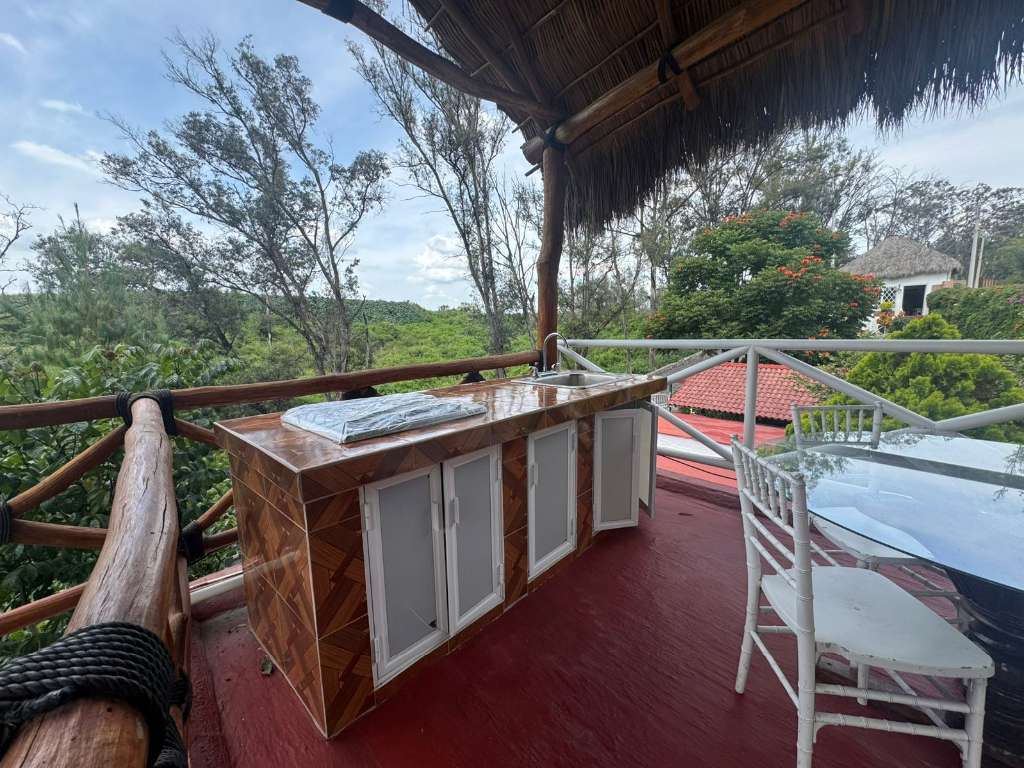 Vista completa de la terraza