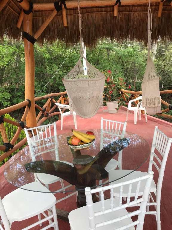 Comedor en terraza