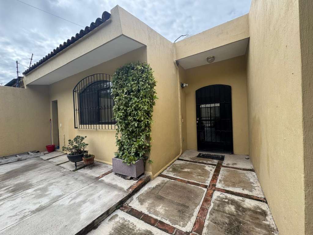 Fachada de la casa