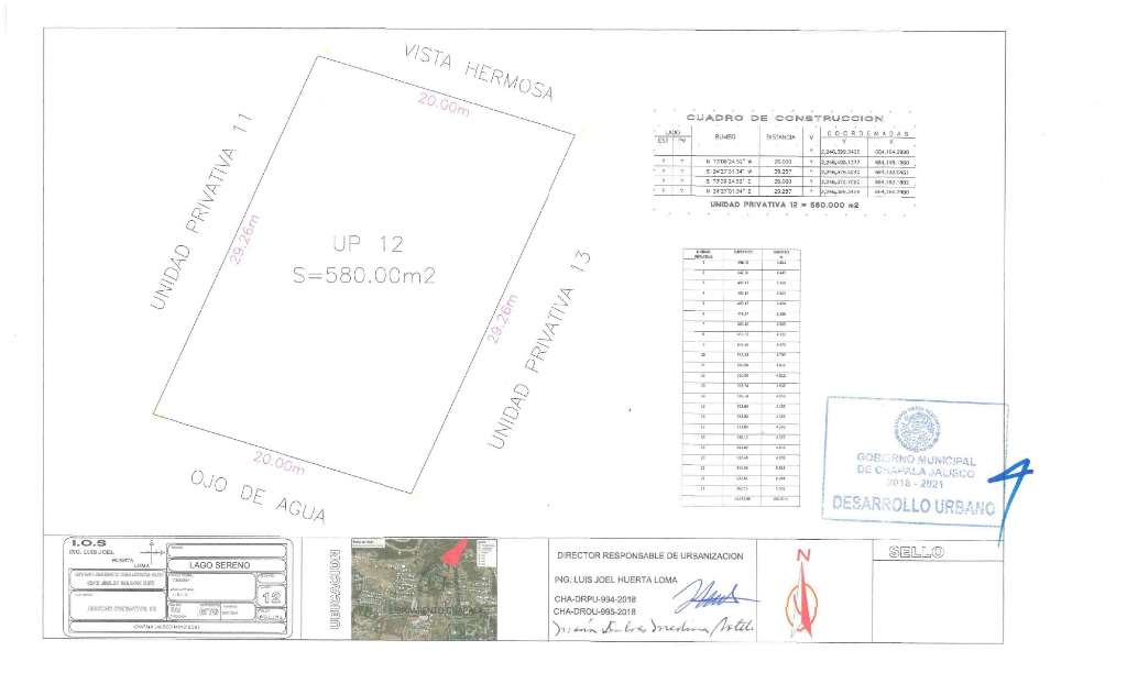 PLANO DEL TERRENO