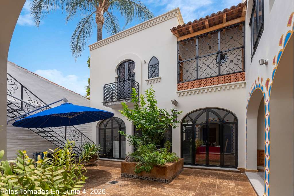 001 Andalusian Style Courtyard with Balconies