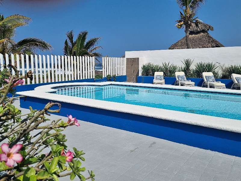 02 Pool and Sundeck with Private Beach Entrance