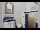 Casa Mali 13 - Master Bath Celebrates Mexican Tile but with Updated Plumbing